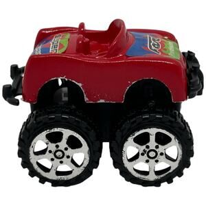 "Vintage Mini Red FTR Prestissimo Super Rapidity Pull Back Toy Car No.0000"